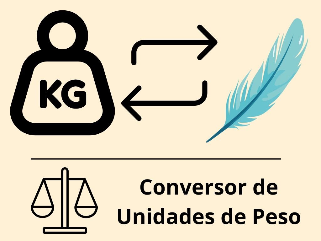 Conversor de unidades de peso